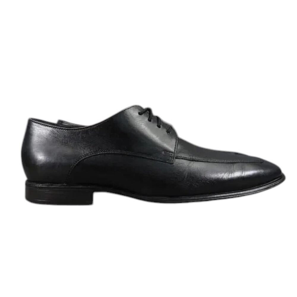 Cole Haan Shoes Mens 8.5 Oxford Classic Formal Leather Black Dress Event Lace Up
